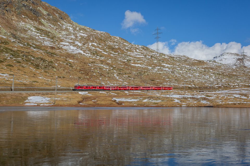 RhB ABe 4/4 III 51+53 / Lej Pitschen GR