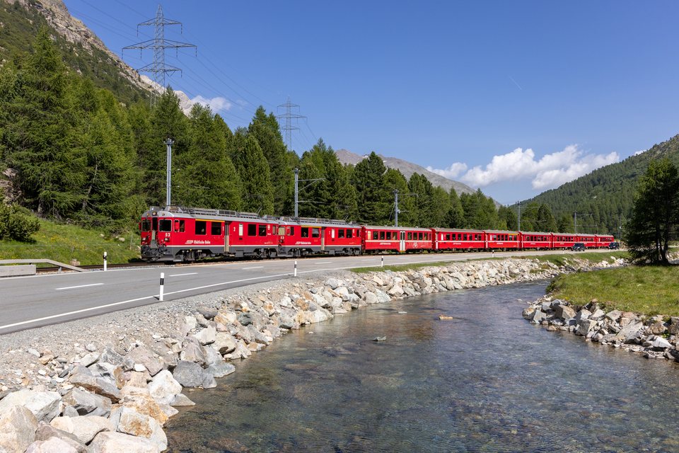 RhB ABe 4/4 III 52 (Berninapasss, GR/CH)
