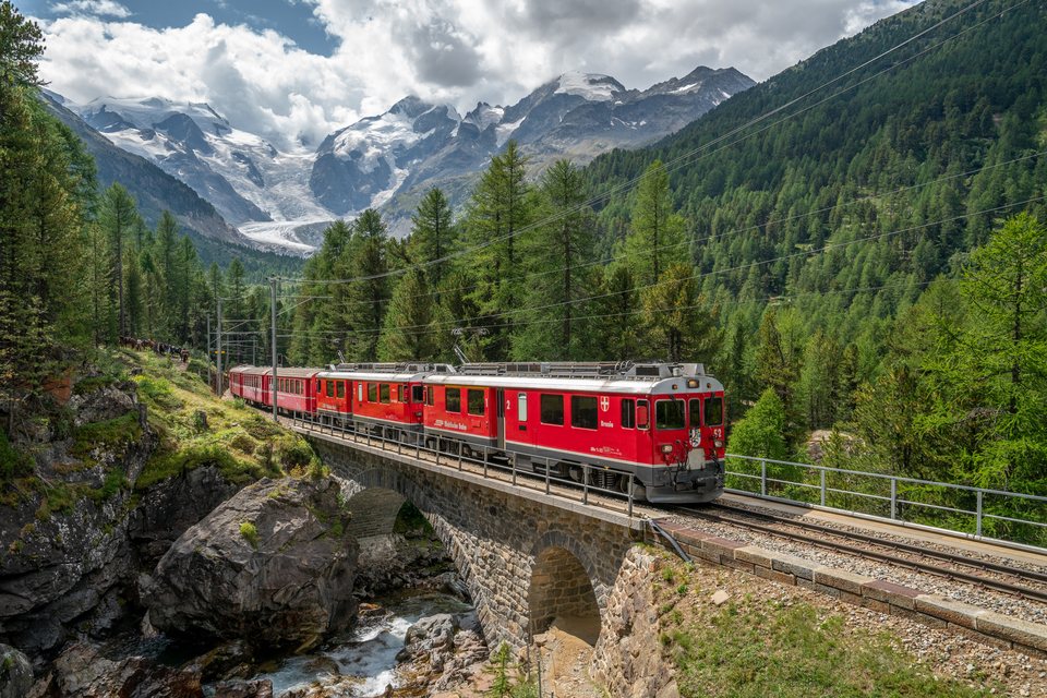 RhB ABe 4/4 III 52 (Morteratsch, GR/CH)