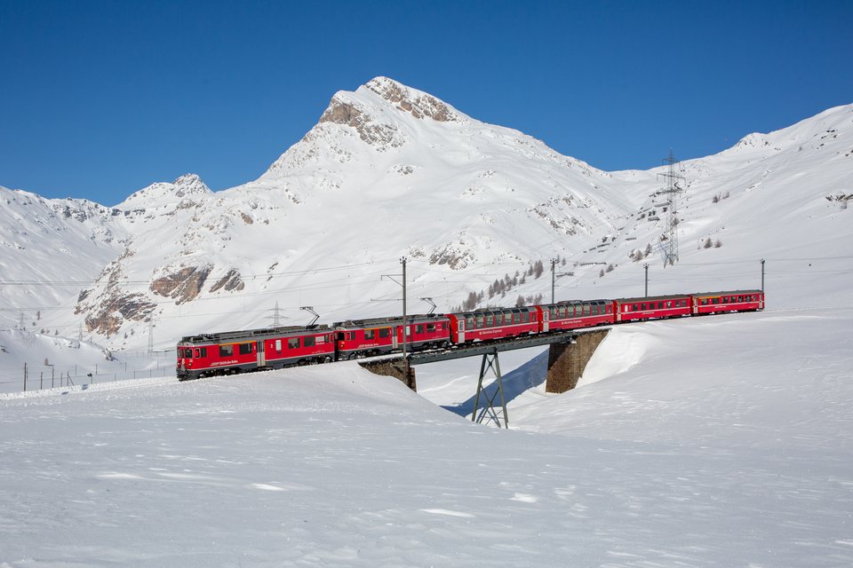RhB ABe 4/4 III 55 / Berninapass (GR/CH)