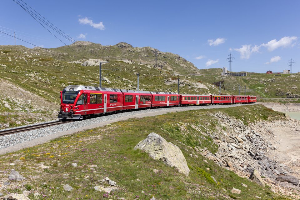 RhB ABe 8/12 3503 (Berninapass, GR/CH)