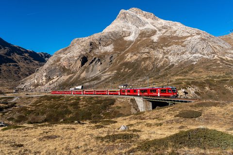 RhB ABe 8/12 3505 - Bernina Lagalb GR, CH