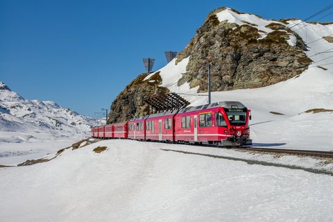 RhB ABe 8/12 3509 (Berninapass, GR/CH)