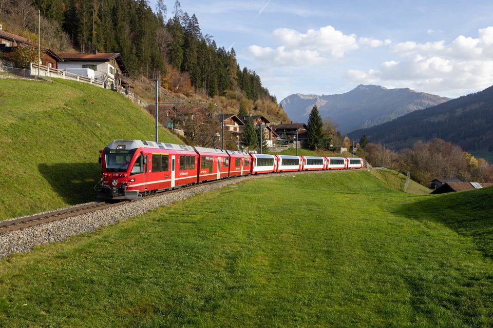RhB ABe 8/12 3510 (Pagrüeg, GR/CH)