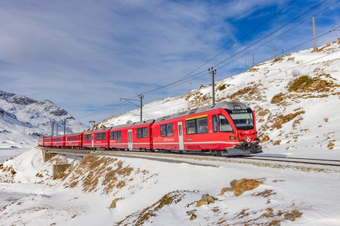 RhB: ABe 8/12 3512 / CH-Ospizio Bernina