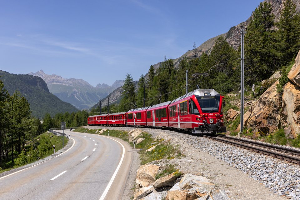 RhB ABe 8/12 3515 (Berninapass, GR/CH)
