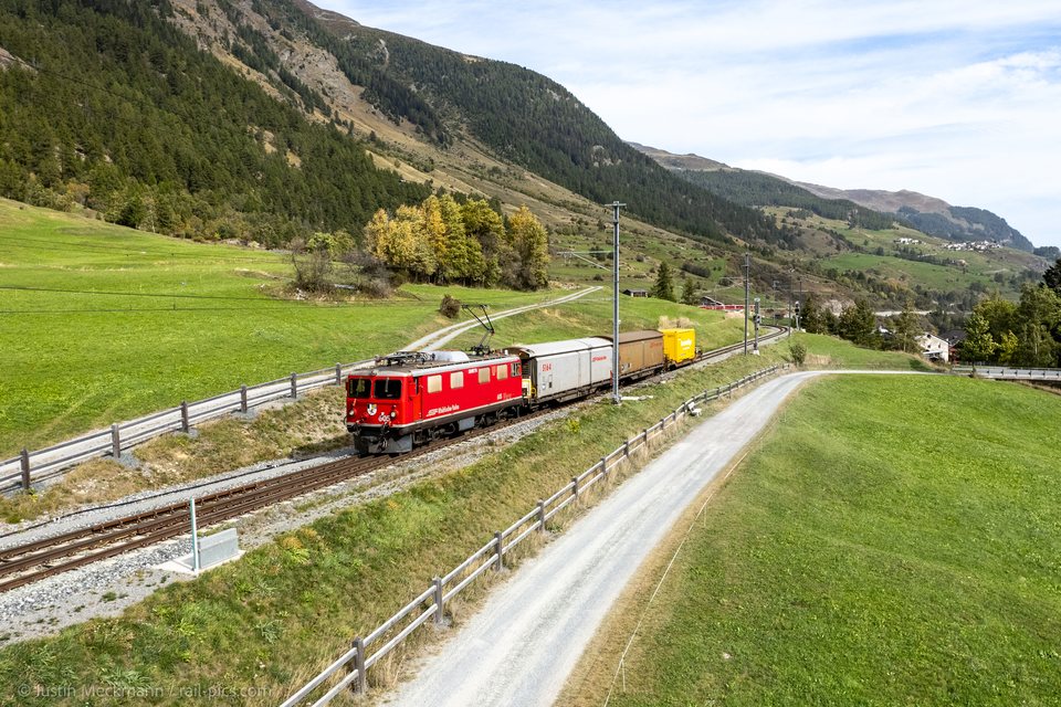 RhB Ge 4/4 I 605 (Lavin, GR/CH)