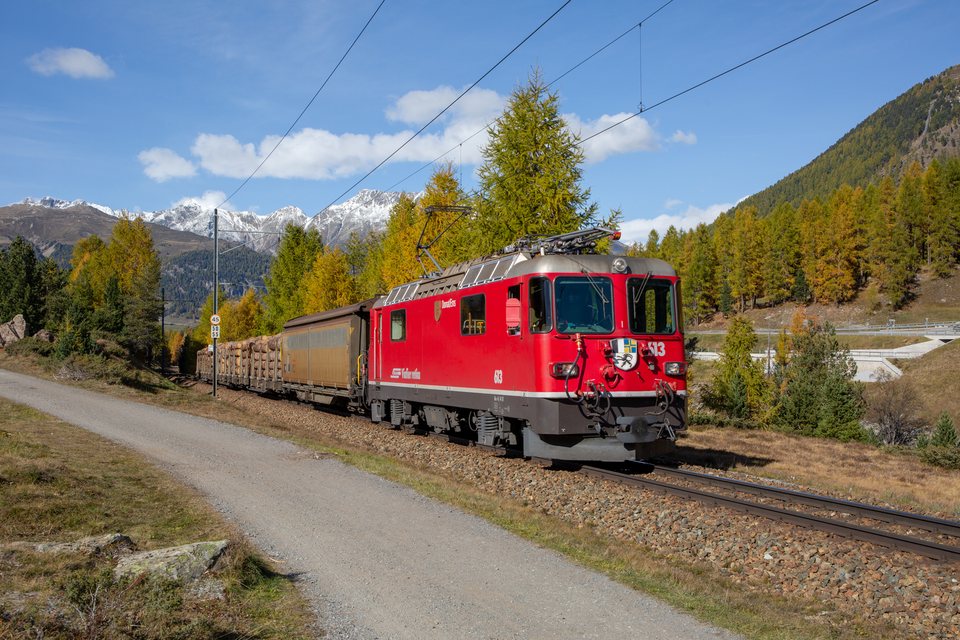 RhB Ge 4/4 II 613 / Punt Muragl GR