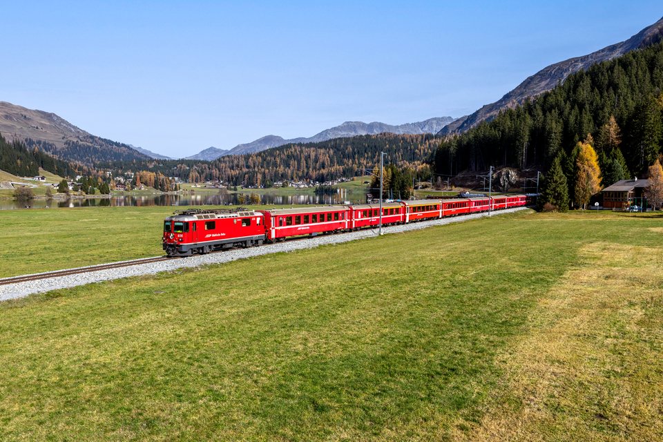 RhB Ge 4/4 II 614 (Davos, GR/CH)