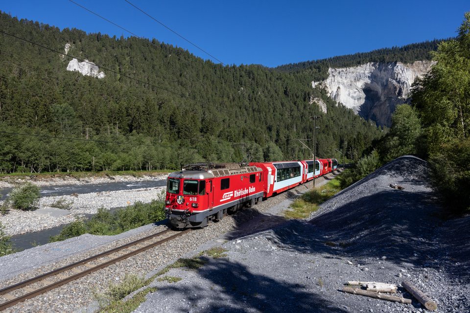 RhB Ge 4/4 II 618 (Versam-Safien, GR/CH)