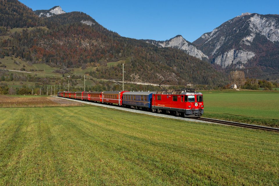 RhB Ge 4/4 II 621 - Bonaduz GR, Switzerland