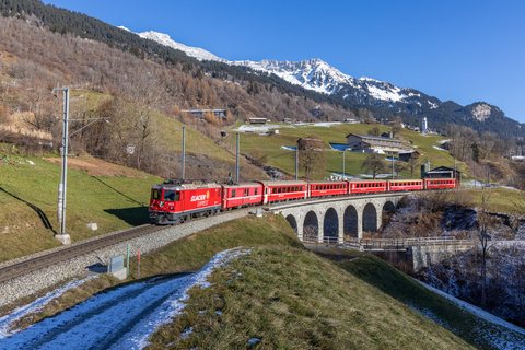 RhB Ge 4/4 II 623 (Saas im Prättigau GR/CH)