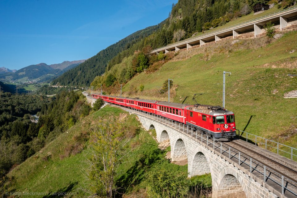 RhB Ge 4/4 II 624 (Sumvitg, GR/CH)