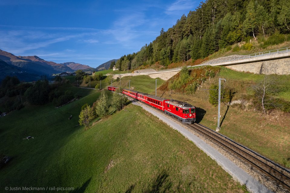 RhB Ge 4/4 II 625 (Disentis, GR/CH)