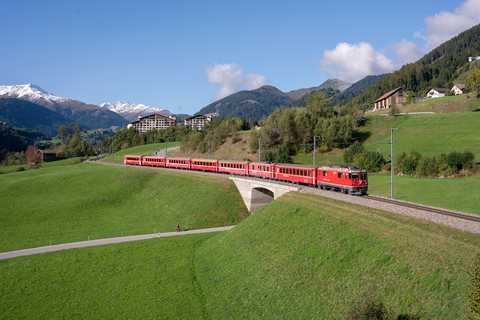 RhB Ge 4/4 II 625 (Disentis, GR/CH)