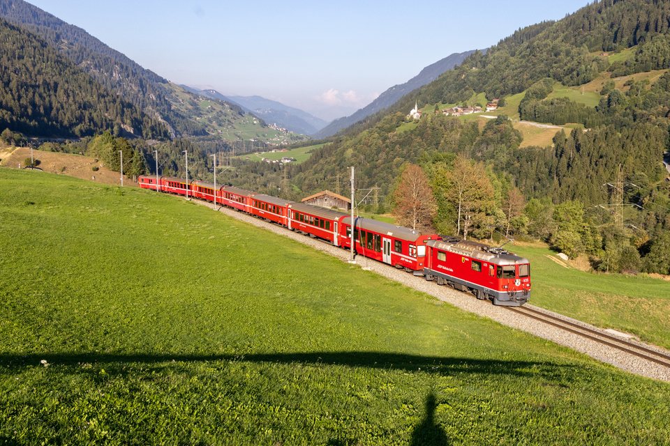 RhB Ge 4/4 II 625 (Disentis, GR/CH)