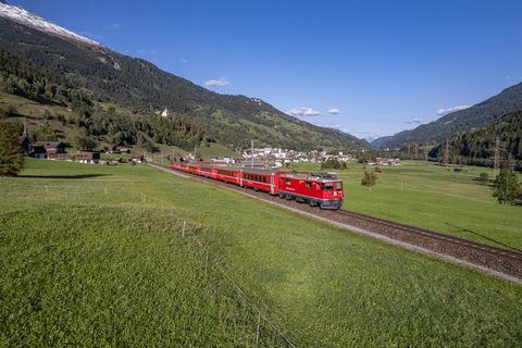 RhB Ge 4/4 II 625 (Trun, GR/CH)