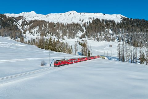 RhB Ge 4/4 II 627 - Davos Wolfgang GR/CH