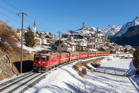 RhB Ge 4/4 II 631 (Ardez, GR/CH)