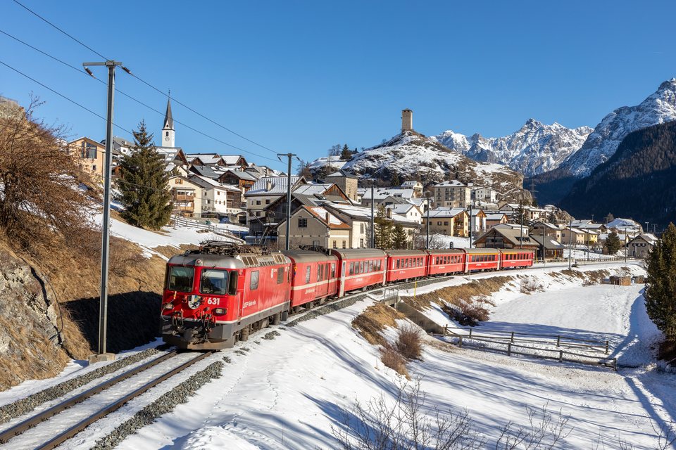 RhB Ge 4/4 II 631 (Ardez, GR/CH)
