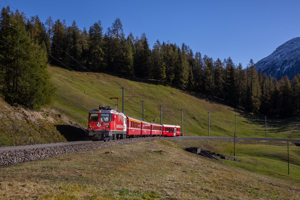 RhB Ge 4/4 II 633 / Davos Wolfgang GR