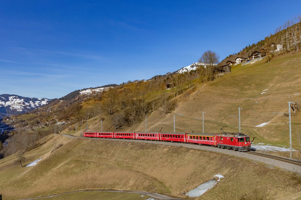 Ge 4/4 II 633 (RhB): Ge 4/4 633 / CH-Saas