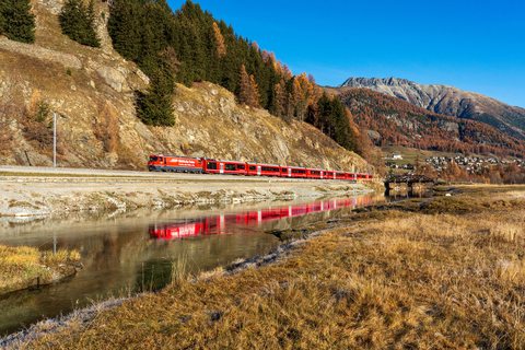 RhB Ge 4/4 III 643 - Celerina GR, CH