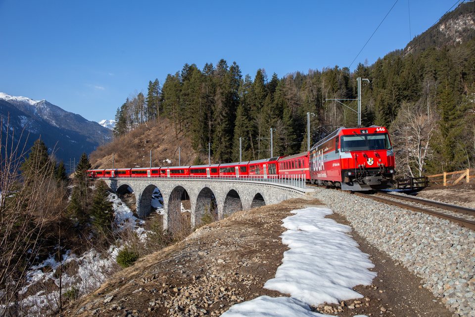 RhB Ge 4/4 III / Filisur /(GR/CH)