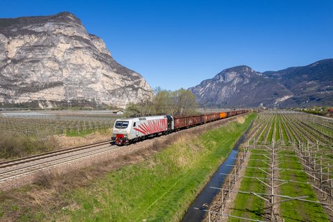 RTC EU43 005 at Salorno / Salurn, Autonomous Province of Bolzano – South Tyrol Italy