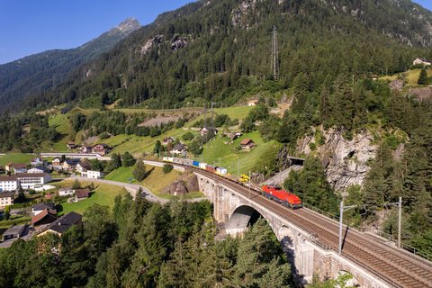 SBB Aem 940 at Wassen, UR, CH