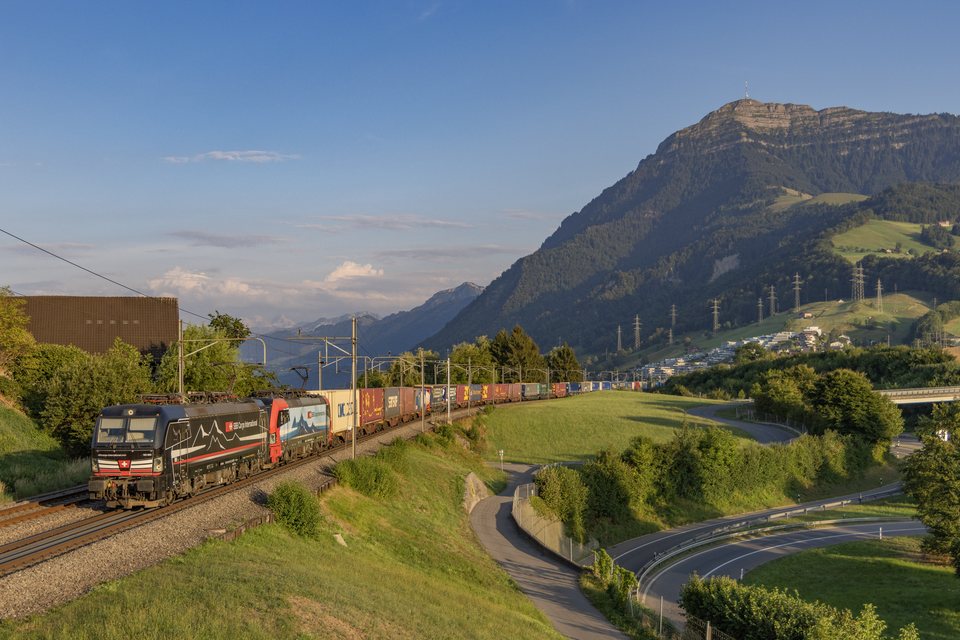 SBB Cargo International (SBB CINT): BR 193 665 + 462 / CH-Immensee
