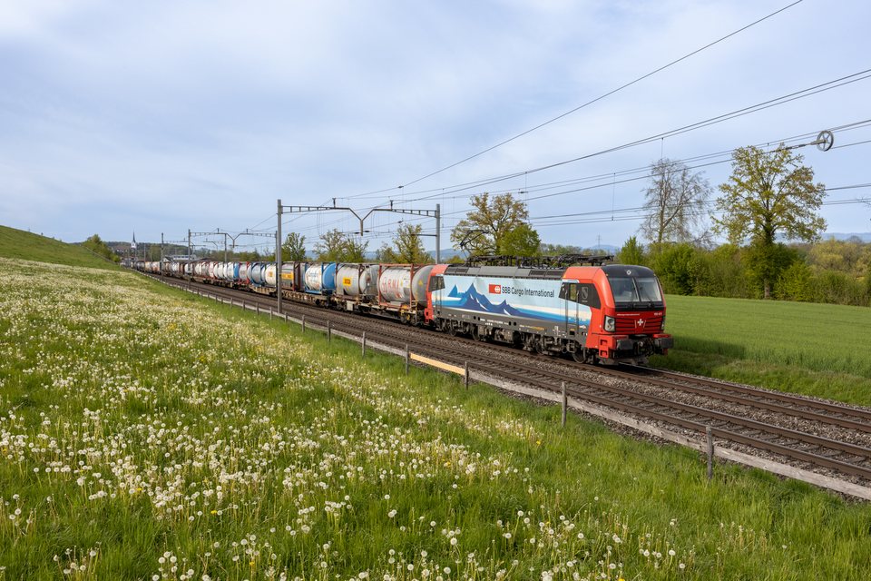 SBB Cargo International (SBB CINT): SBB Cargo Int. 193 471 (Sins, AG/CH)
