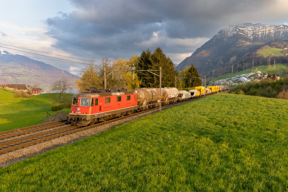 Re 420 (Re 4/4 II) 248 (SBB Cargo (SBBC)): SBBC Re 420 248 (Immensee, SZ/CH)