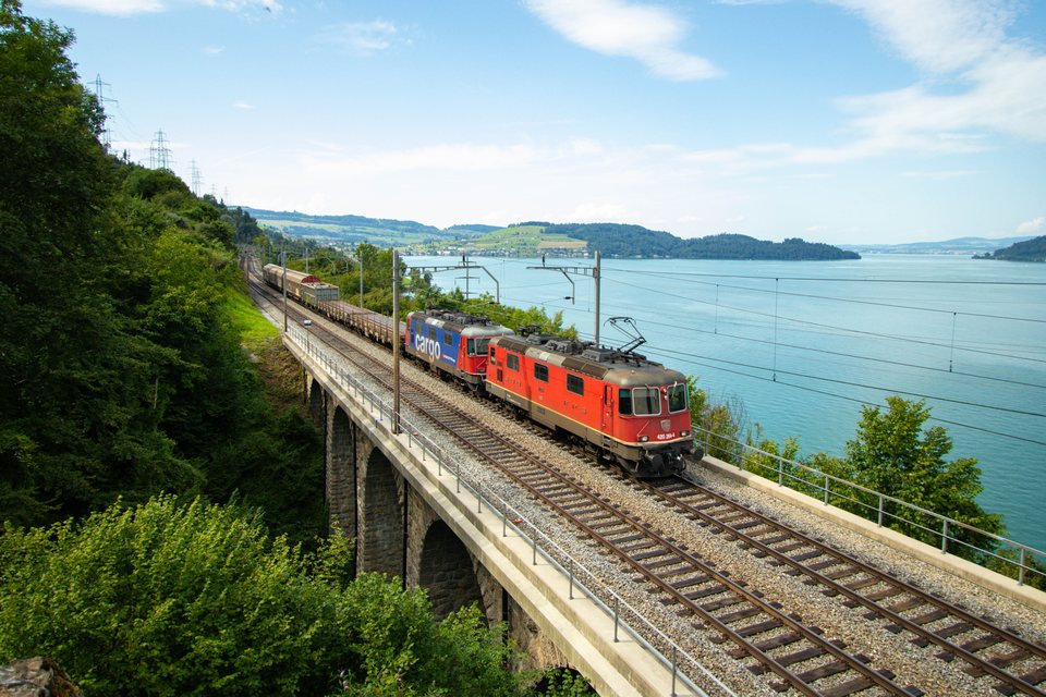 Re 420 (Re 4/4 II) 264-4 (SBB Cargo (SBBC)): SBB Re 420 264 - Immensee, SZ (CH)