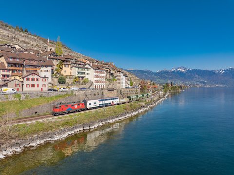Re 420 (Re 4/4 II) 294 (SBB Cargo (SBBC)): Re 420 294 / CH-Saint Saphorin