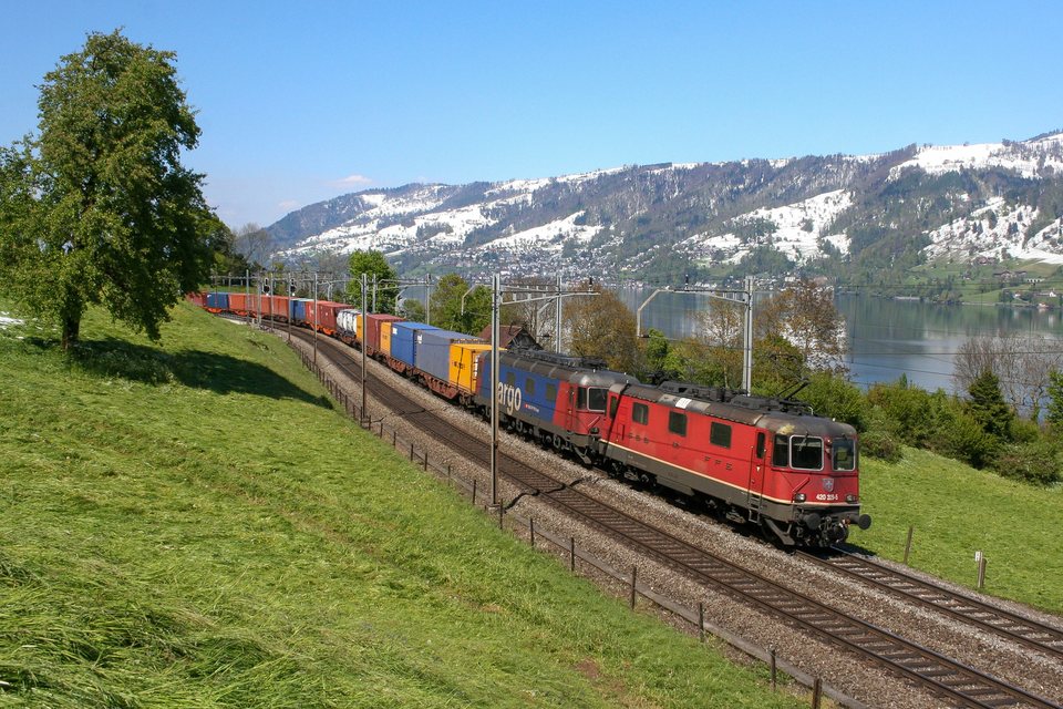 Re 420 (Re 4/4 II) 329-5 (SBB Cargo (SBBC)): SBB Cargo Re 420 329-5 - Arth SZ/CH