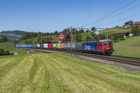 Re 620 (Re 6/6) 012-5 (SBB Cargo (SBBC)): SBB Cargo Re 620 012-5 - Immensee, SZ (CH)