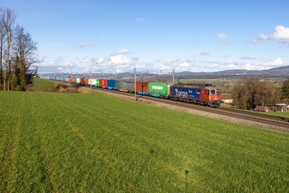 Re 620 (Re 6/6) 024 (SBB Cargo (SBBC)): SBB Cargo Re 620 024 (Sins, AG/CH)