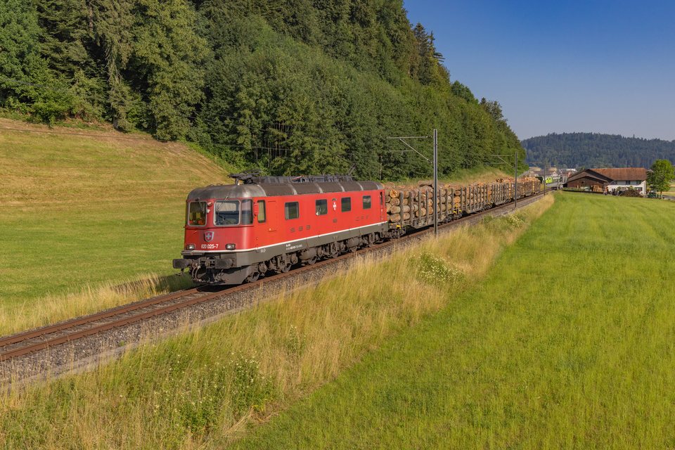 Re 620 (Re 6/6) 025 (SBB Cargo (SBBC)): Re 620 025 / CH-Willisau