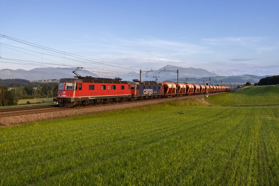 Re 620 (Re 6/6) 064 (SBB Cargo (SBBC)): SBB Cargo Re 620 064 (Sins, AG/CH)