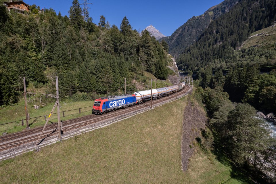SBB Cargo (SBBC): SBB Re 484 001 (Gurtnellen, UR/CH)