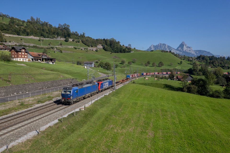 SBB Cargo (SBBC): SBBC 193 492 (Goldau, SZ/CH)