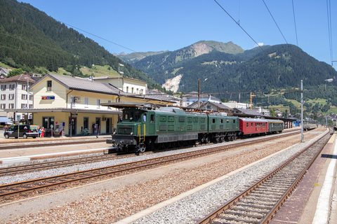 SBB Historic Ae 8/14 11801 (Airolo, TI/CH)