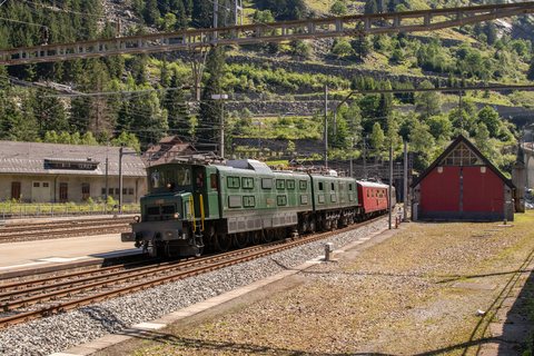 SBB Historic Ae 8/14 11801 (Göschenen, UR/CH)