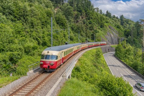 SBB Historic: RAe TEE 1053 / CH-Walchwil