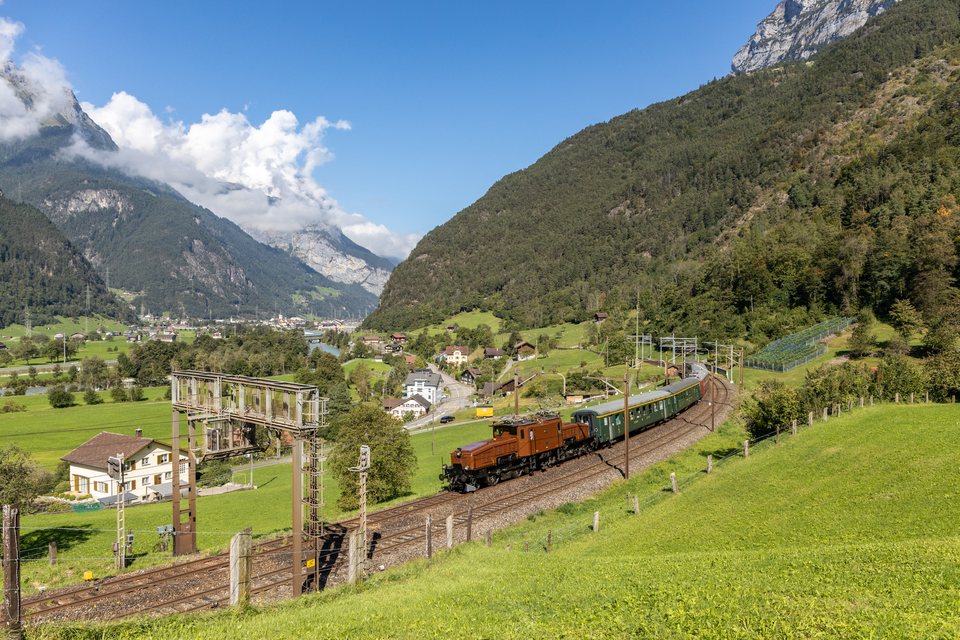 SBB Historic: SBBH Ce 6/8 II 14253 (Erstfeld, CH)