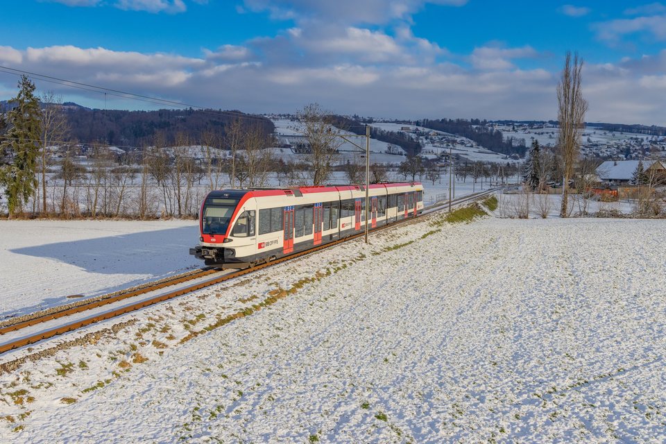 SBB (Personenverkehr): RABe 520 013 / CH-Ermensee