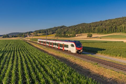 SBB (Personenverkehr): RABe 523 109 / CH-Granges-près-Marnand