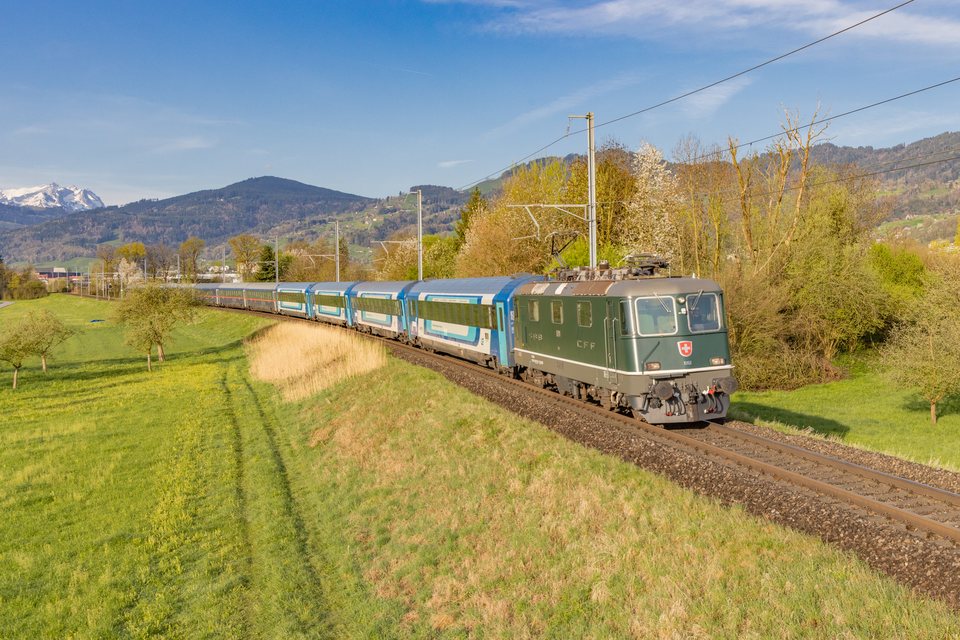 Re 420 (Re 4/4 II) 11161 (SBB (Personenverkehr)): Re 4/4 11161 / CH-Marbach