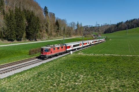 Re 420 (Re 4/4 II) 191-9 (SBB (Personenverkehr)): SBB Re 420 191-9 at Burgdorf, BE, CH
